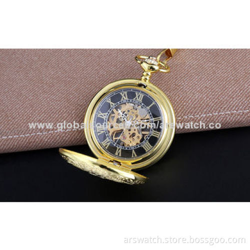 Antique Style Pocket Watch, Can be Used for Gifts or Collection, 3ATM Waterproof